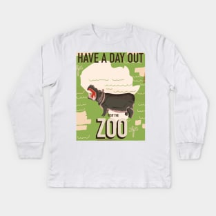 Visit the Zoo Kids Long Sleeve T-Shirt